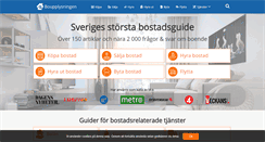Desktop Screenshot of boupplysningen.se