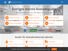 Tablet Screenshot of boupplysningen.se